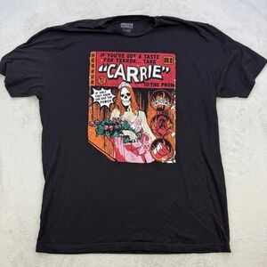 American Classics Carrie T Shirt Mens 2XL Horror Movie Comic Skeleton Goth